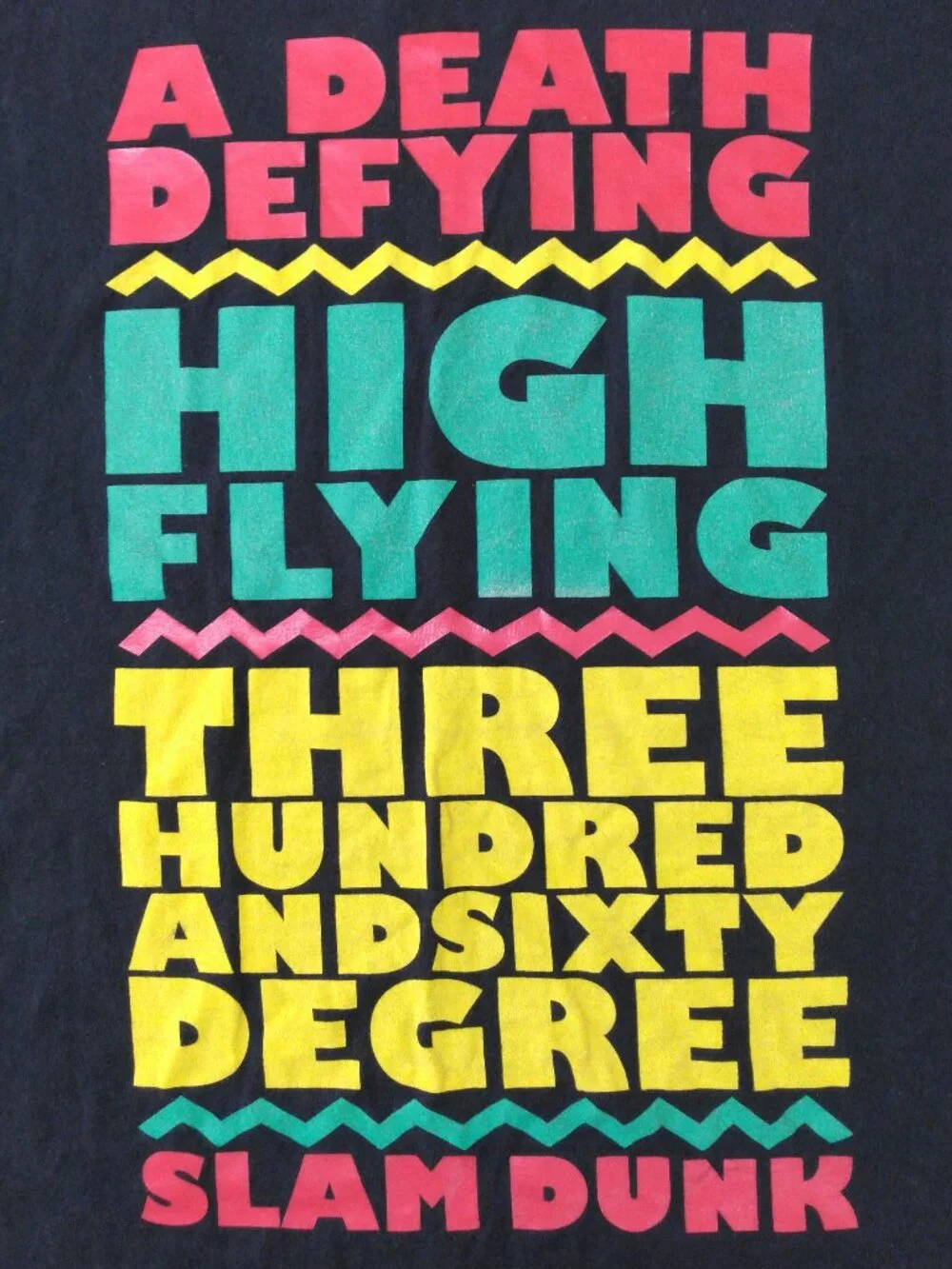 AIR JORDAN T Shirt XL Retro DEFYING HIGH FLYING 360 DUNK Graphic Tee SPIKE LEE